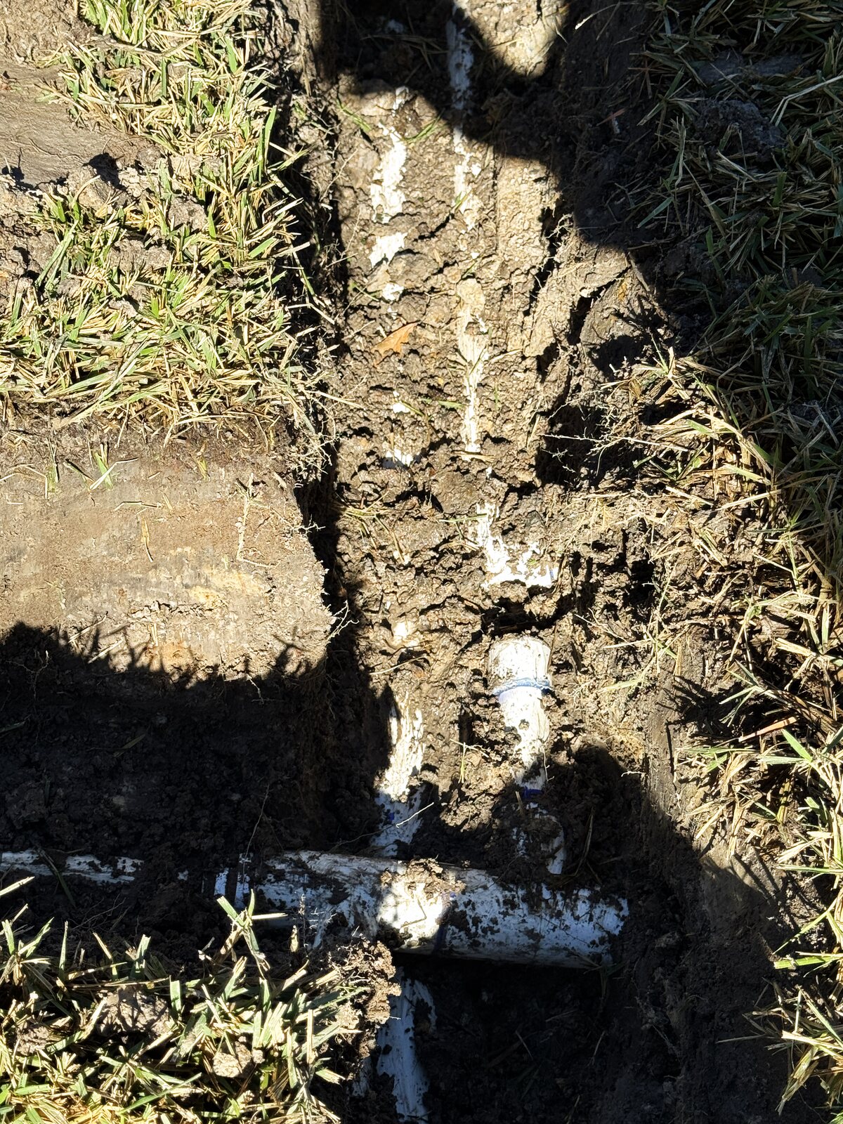 New irrigation install and trenching by Elite Sprinkler Services in Katy, TX